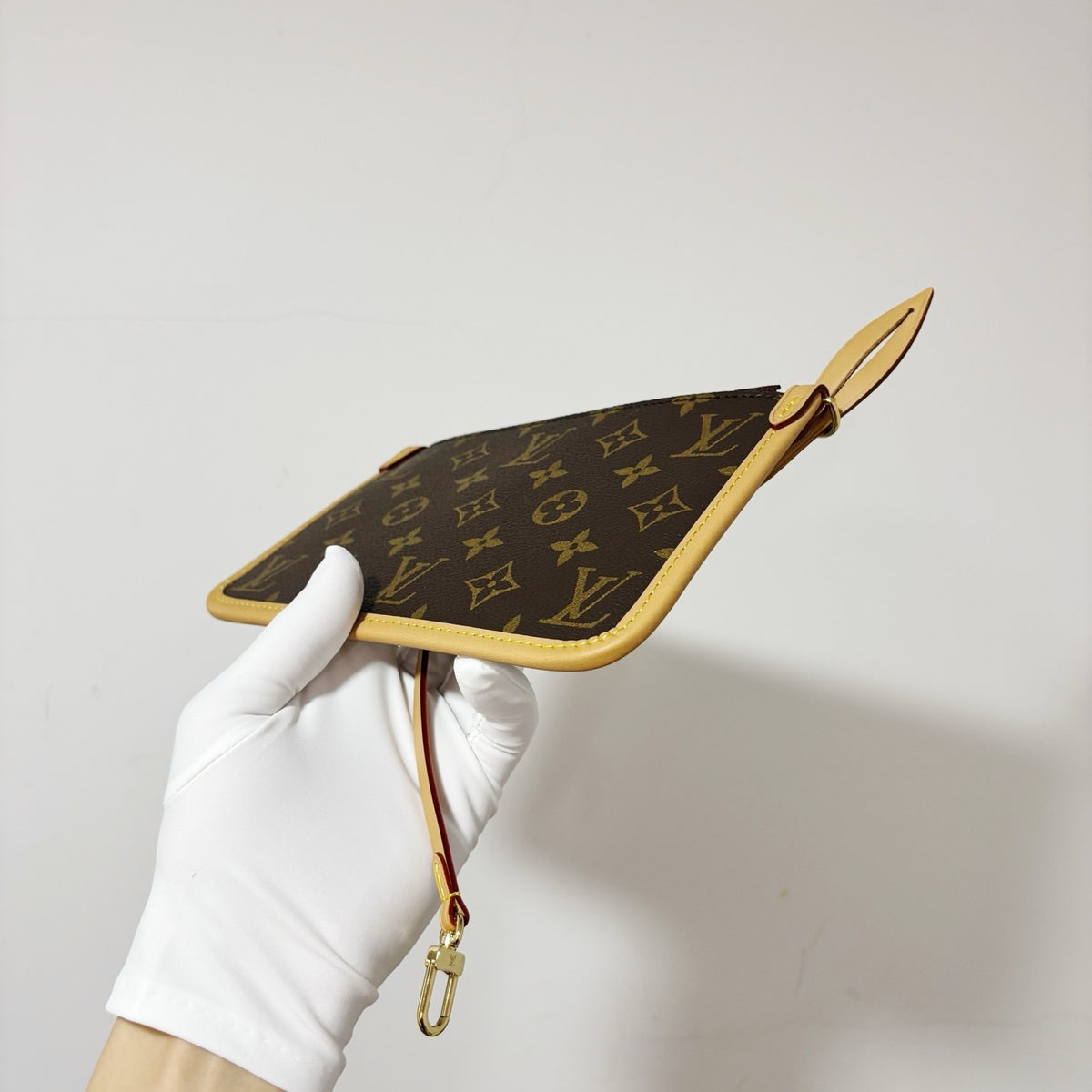 Louis Vuitton Carryall Pouch / Clutch - Monogram Canvas (Unused / Detachable Pochette)