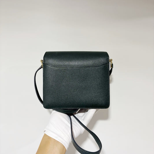 Hermès Mini Roulis 19 - Vert Pine (Pine Green) Evercolor Leather with Gold Hardware (C Stamp)