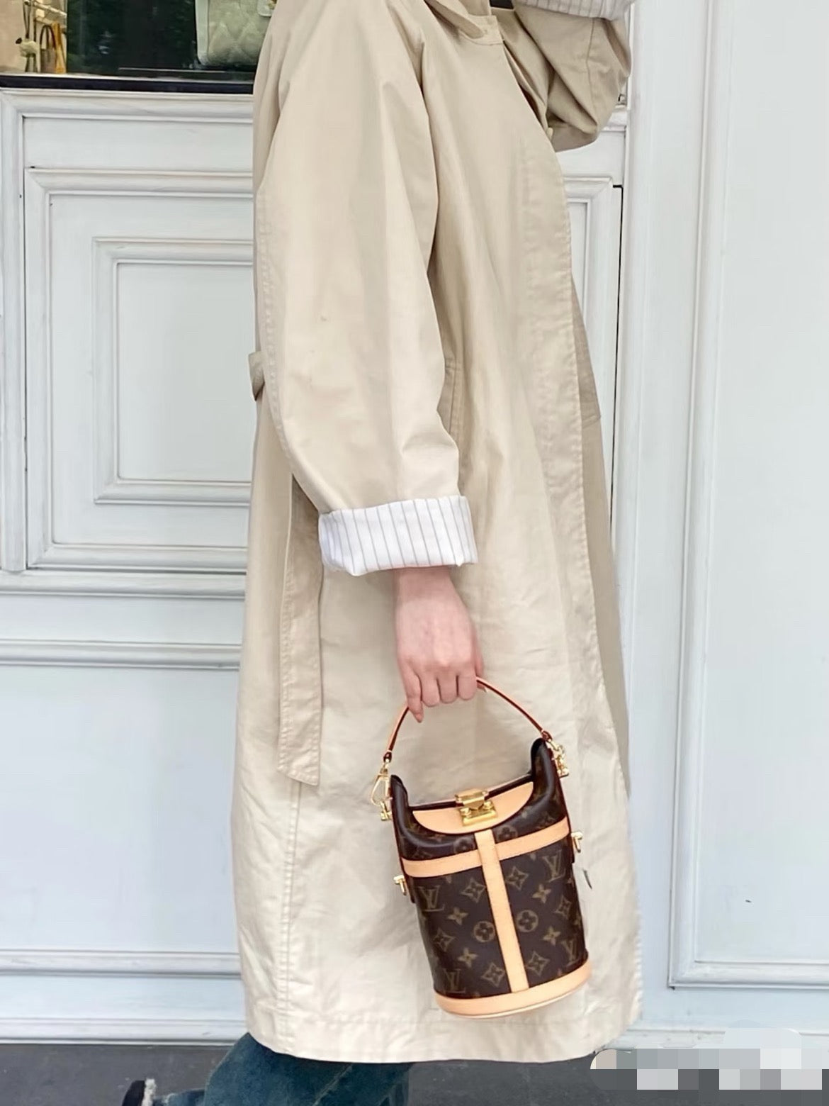 Louis Vuitton Monogram Runway Bucket Bag (Fries Bag) - Excellent Condition