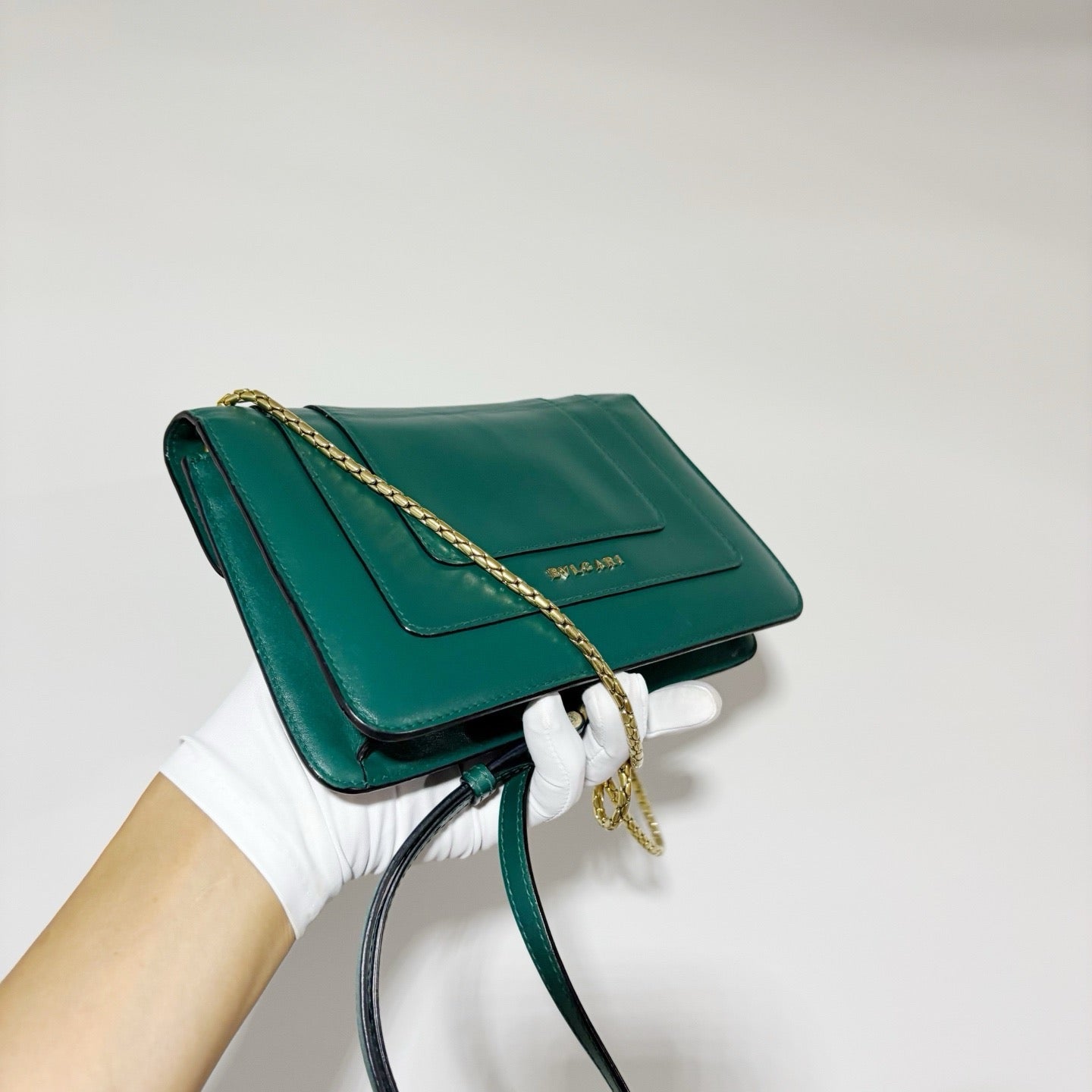 BVLGARI Monogram Garden Party Mini Bag - Black & White "Panda" Edition