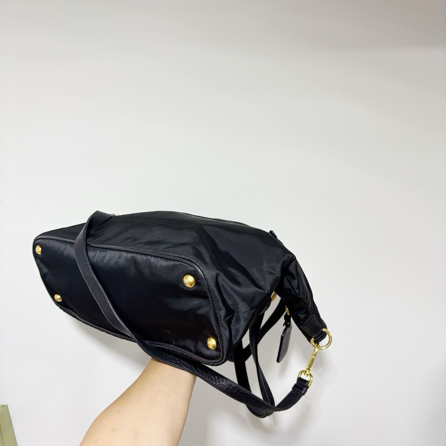 Prada Black Nylon Tote Bag - Excellent Condition (Fits 13" Laptop)