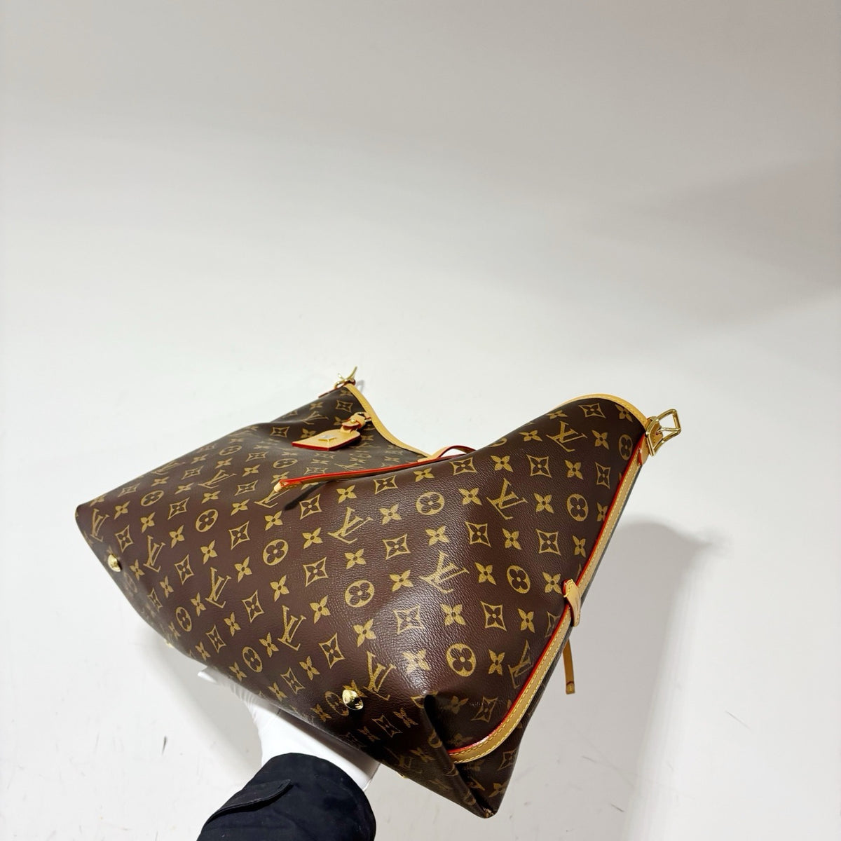 Louis Vuitton Carryall MM Monogram Tote Bag (99% New / Full Set)