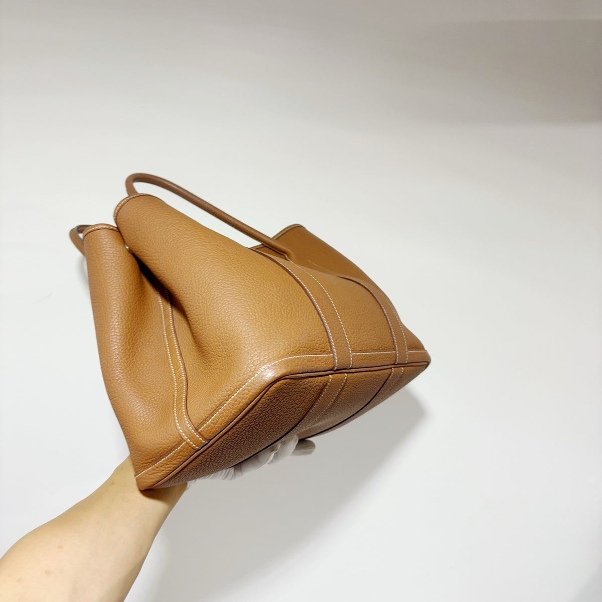 Hermès Garden Party 36 - Gold Negonda Leather (Y Stamp / Classic Tote)
