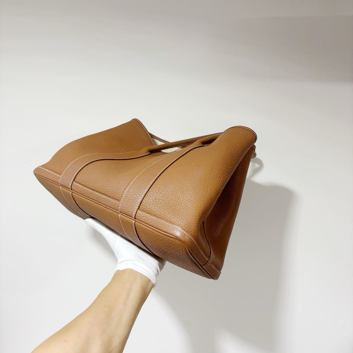 Hermès Garden Party 36 - Gold Negonda Leather (Y Stamp / Classic Tote)