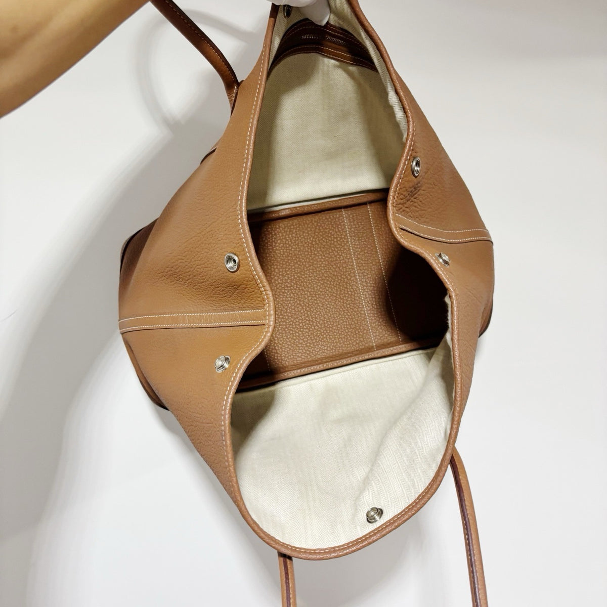 Hermès Garden Party 36 - Gold Negonda Leather (Y Stamp / Classic Tote)